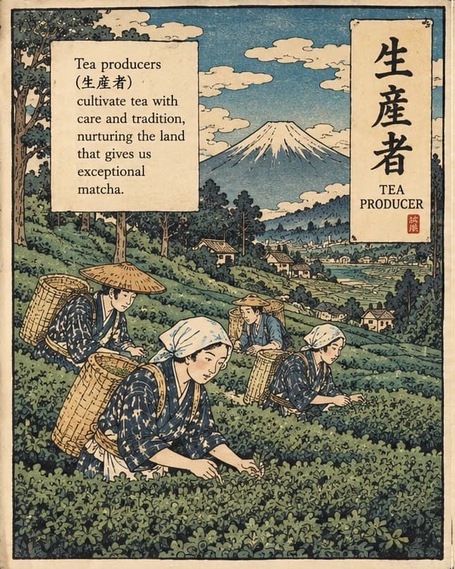 From Japanese Tea Farms to the World.
